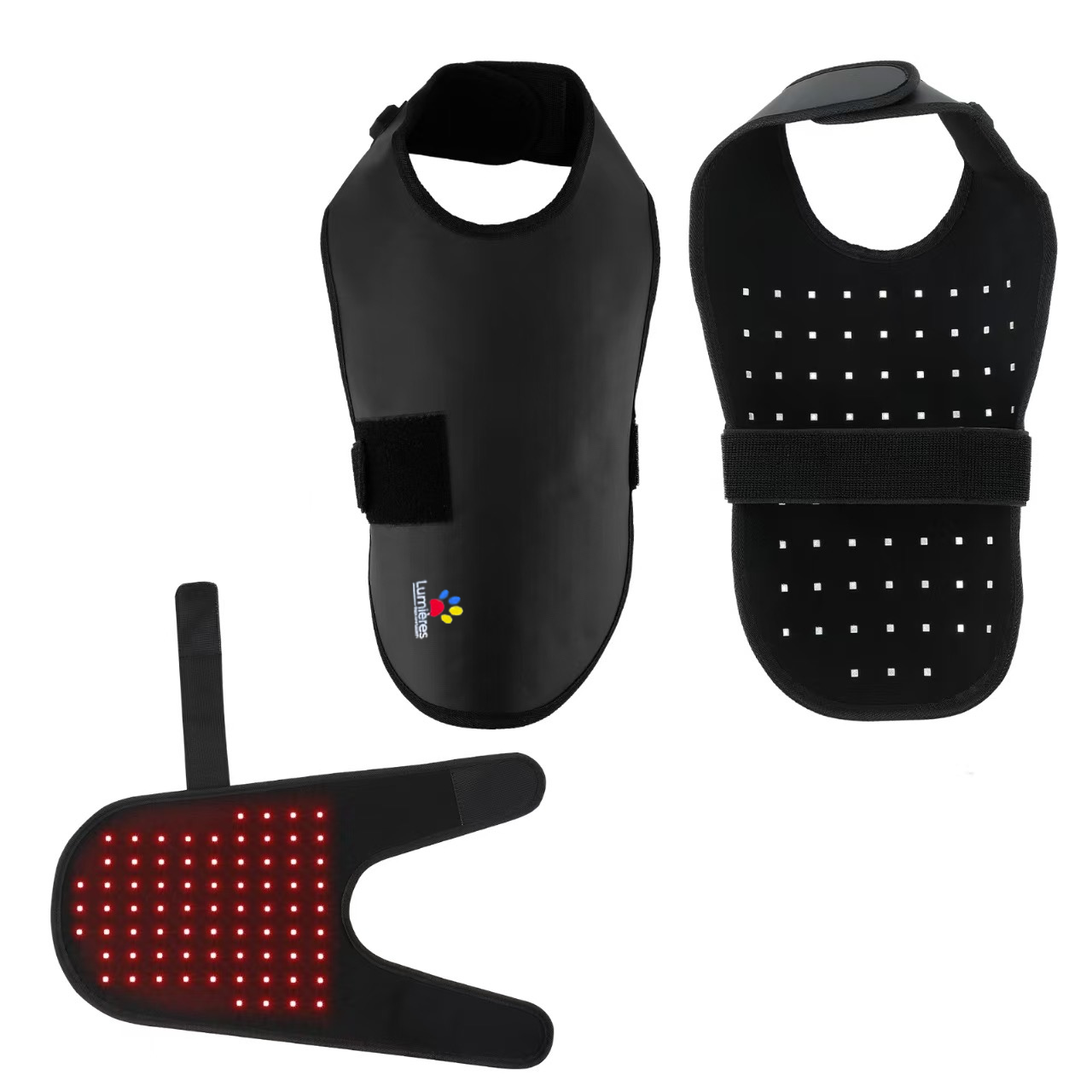 Pet Red Light Therapy Belt with LED panel design for targeted healing and recovery. Ideal for pet wellness and pain relief at home.