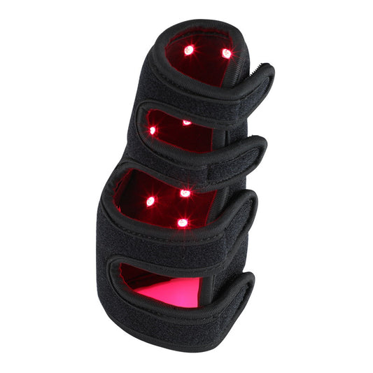 Pet Wellness Therapy Belt with red light LEDs for healing and pain relief, designed for targeted pet recovery and inflammation reduction.